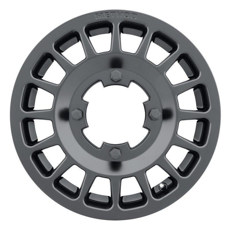 Method Wheels MR40756046551 Method MR407 Bead Grip 15x6 / 5+1/51mm Offset / 4x156 / 120mm CB Matte Black Wheel