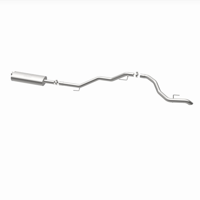 Magnaflow 19486 MagnaFlow 2020 Jeep Gladiator 2.5in Rock Crawler Series Single Rear Exit SS Cat-Back Exhaust w/o Tip