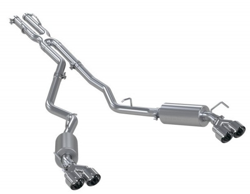 MBRP S5205AL 20-21 Ford Explorer ST 3.0L Ecoboost SS 2.5in Dual Rear Exit w/ Quad Tips - AL
