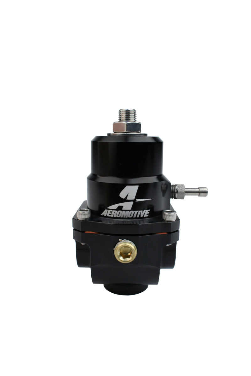 Aeromotive 13303 Adjustable Regulator - 35-75PSI - .188 Valve - (2) -08 Inlets/-08 Return