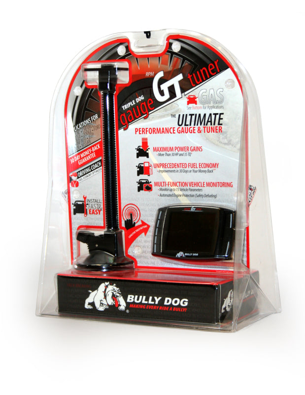Bully Dog 40410 Triple Dog GT Gas Tuner and Gauge 50 State Legal (bd40417 is less expensive 49 State Unit)