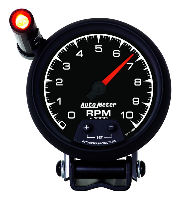 Autometer ATM5990 3-3/8 ES Tach w/Shift Light - 10K RPM