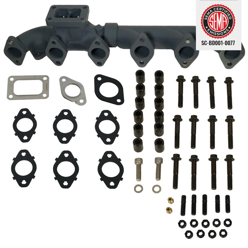 BD Diesel 1046067 07.5-12 Dodge 3500/4500/5500 Cab & Chassis 6.7L Cummins Exhaust Manifold Kit