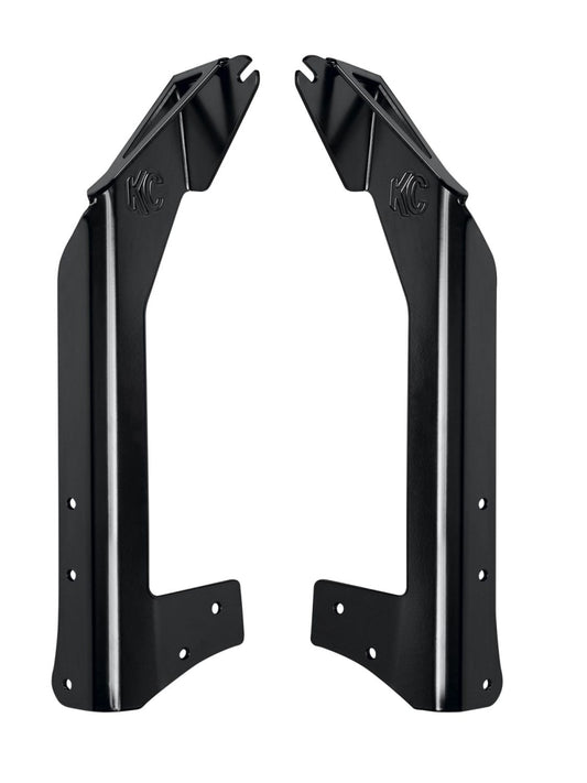 KC HiLiTES 7419 Jeep JK 50in. Overhead Xross Bar Light Mount (Bar Only/Req. Mount Brackets) - Black