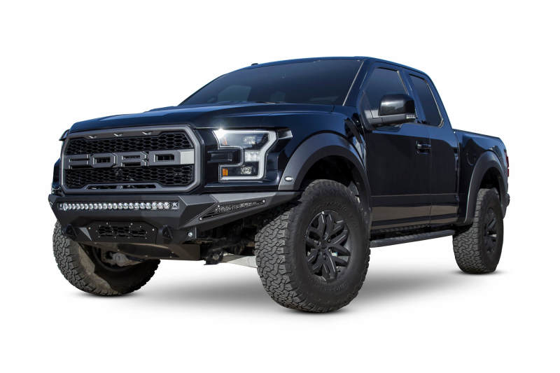 Addictive Desert Designs F111182860103 17-18 Ford F-150 Raptor Stealth Fighter Front Bumper