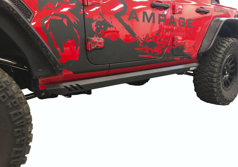 Rampage 26410031 2018-2019 Jeep Wrangler(JL) Unlimited Sport 4-Door Rock Rail - Black