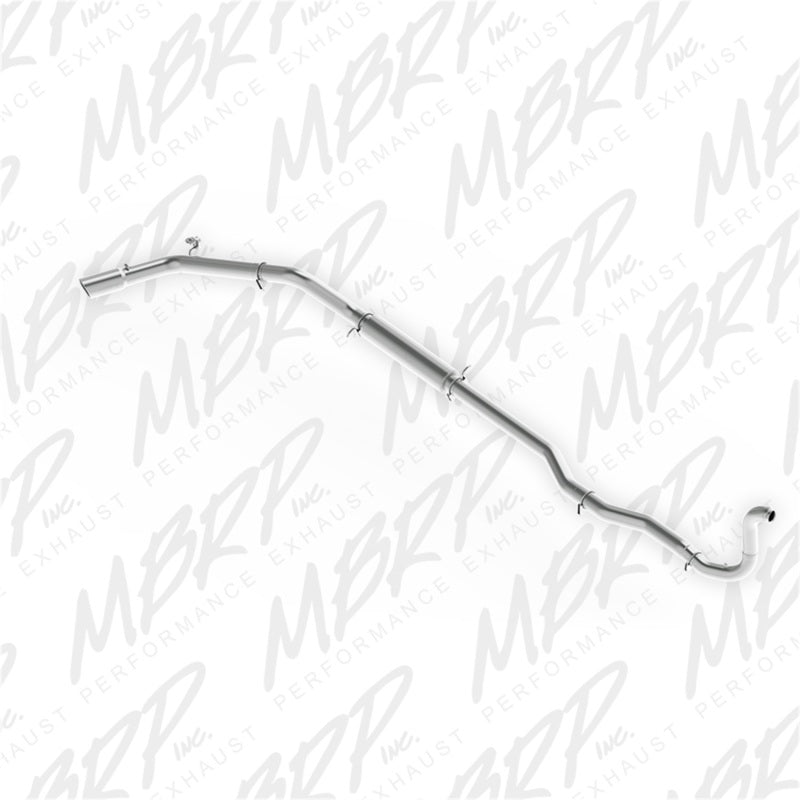 MBRP S6150409 88-93 Dodge 2500/3500 Cummins 4WD ONLY Turbo Back Single Side Exit T409 Exhaust System