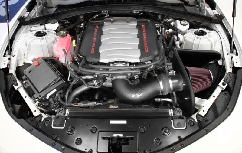 K&N Engineering 63-3092 K&N 2016 Chevy Camaro SS V8-6.2L AirCharger Performance Intake