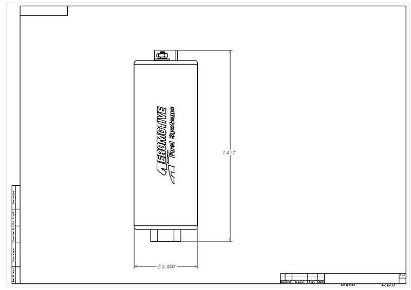 Aeromotive 11103 AER External Fuel Pumps
