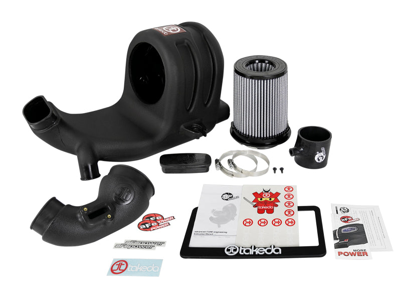 aFe 56-70001D Takeda Momentum Pro DRY S Cold Air Intake System 15-18 Honda Fit I4-1.5L