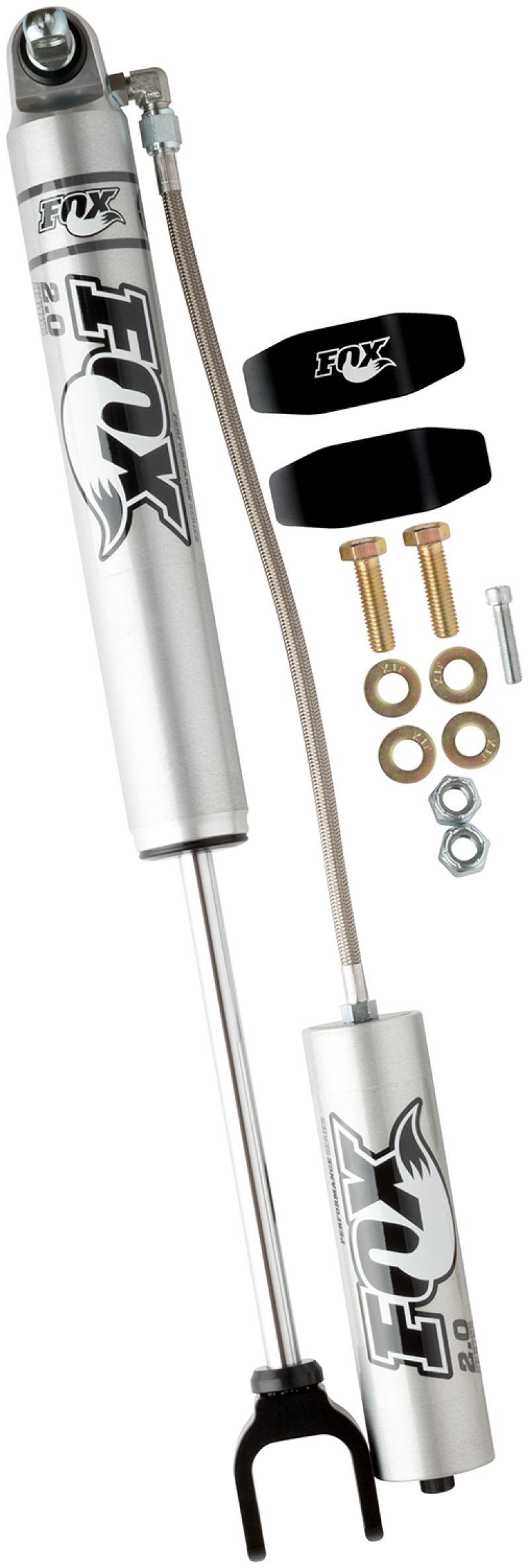 FOX 980-24-968 Fox 11+ Chevy HD 2.0 Performance Series 9.4in. Smooth Body Remote Res. Front Shock / 7-9in. Lift