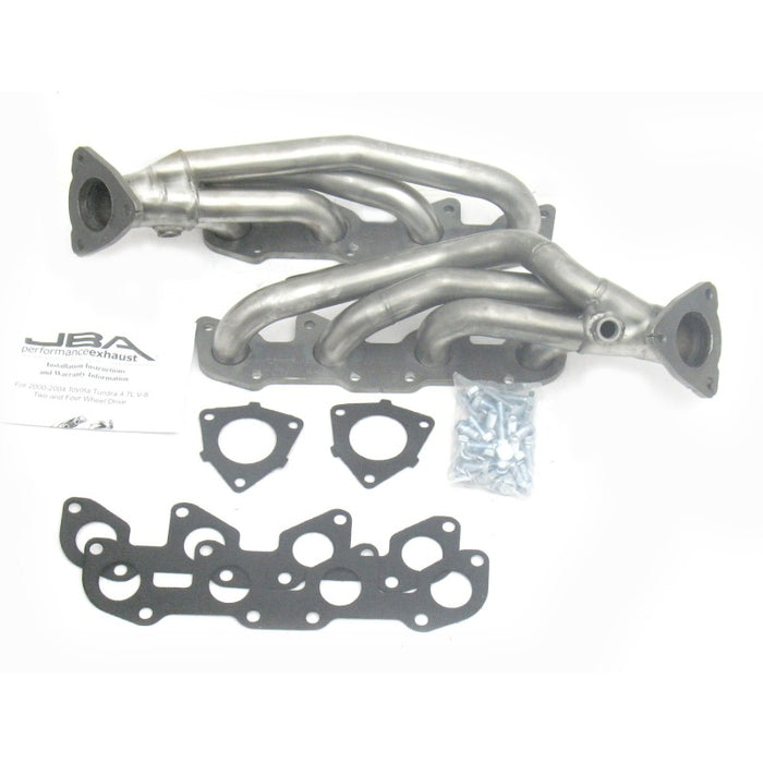 JBA 2010S 00-04 Toyota 4.7L V8 1-1/2in Primary Raw 409SS Cat4Ward Header