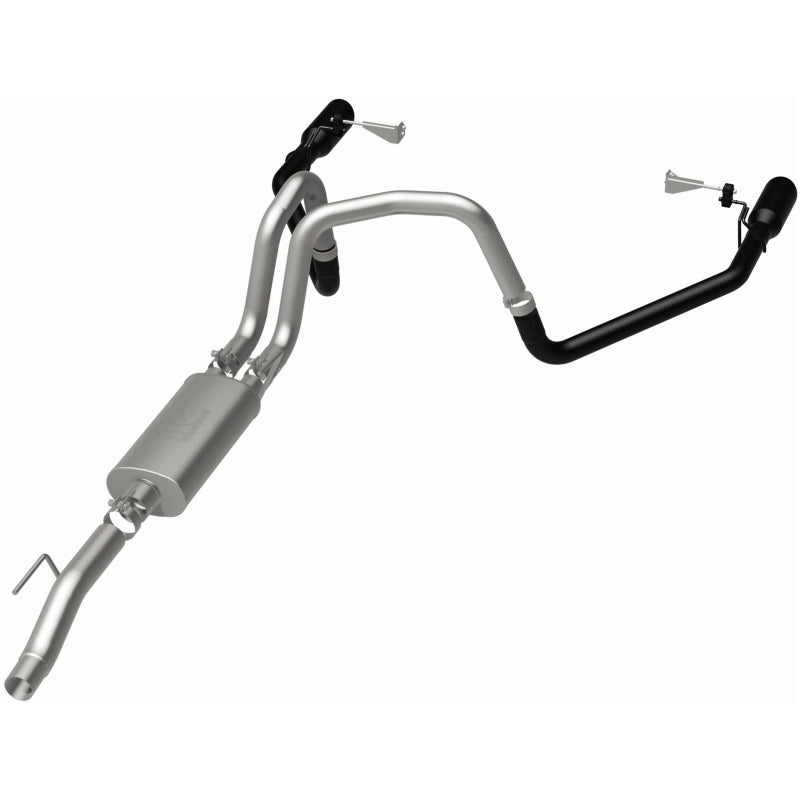 Magnaflow 19562 21 Ford F-150 Street Series Cat-Back Performance Exhaust System- Dual-Split Rear Exit
