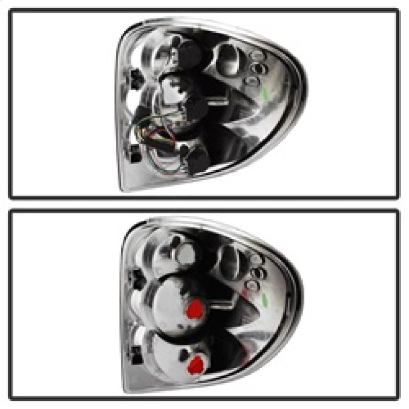SPYDER 5002211 Spyder Dodge Caravan/Grand Caravan 01-07 Euro Style Tail Lights Black ALT-YD-DC01-BK
