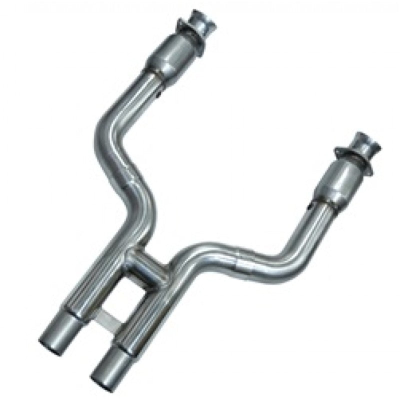 Kooks Headers 11413500 Kooks 11-14 Ford Mustang GT 5.0L 4V 3in x 2 3/4in OEM Cat H Pipe Kooks HDR Req