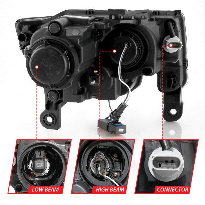 ANZO 111418 ANZ LED/Projector Headlights