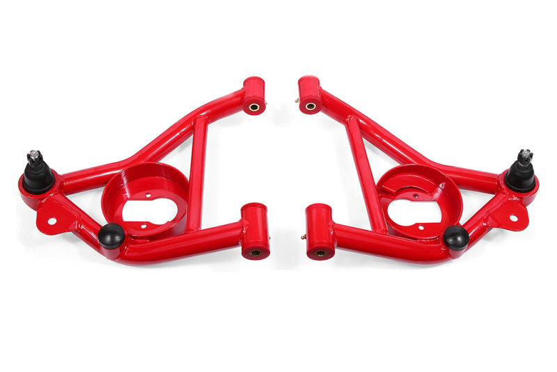 BMR Suspension AA011R BMR 78-87 G-Body Non-Adj. Lower A-Arms (Polyurethane) - Red