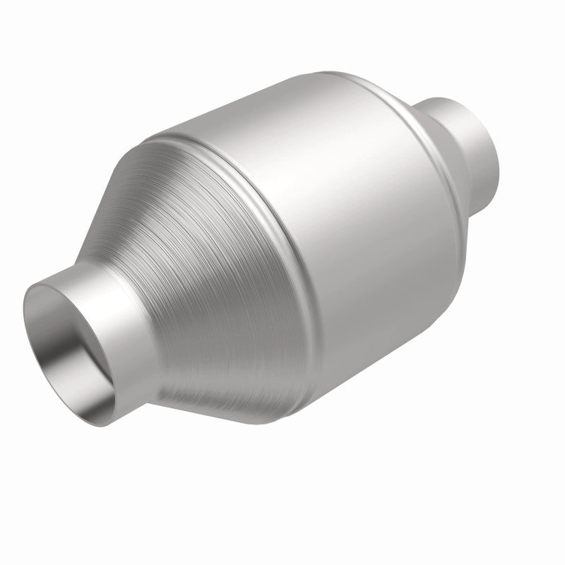 Magnaflow 51655 MagnaFlow Conv Univ 2.25in Inlet/Outlet Center/Center Round 3in Body L x 5in W x 8.75in Overall L