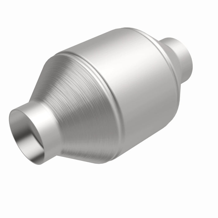 Magnaflow 51655 MagnaFlow Conv Univ 2.25in Inlet/Outlet Center/Center Round 3in Body L x 5in W x 8.75in Overall L