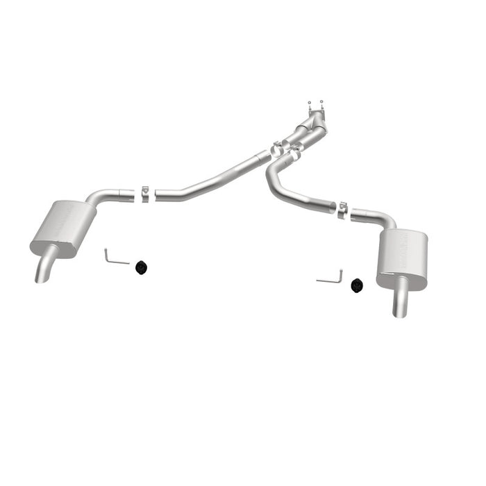 Magnaflow 16710 MagnaFlow 75-79 Chevy Corvette V8 5.7L Dual Split Rear Exit Stainless Cat-Back Perf Exhaust