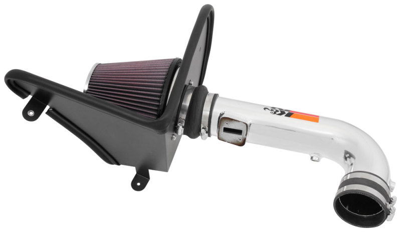 K&N Engineering 69-4535TP K&N 16-17 Chevy Camaro 3.6L Silver Typhoon Short RAM Intake