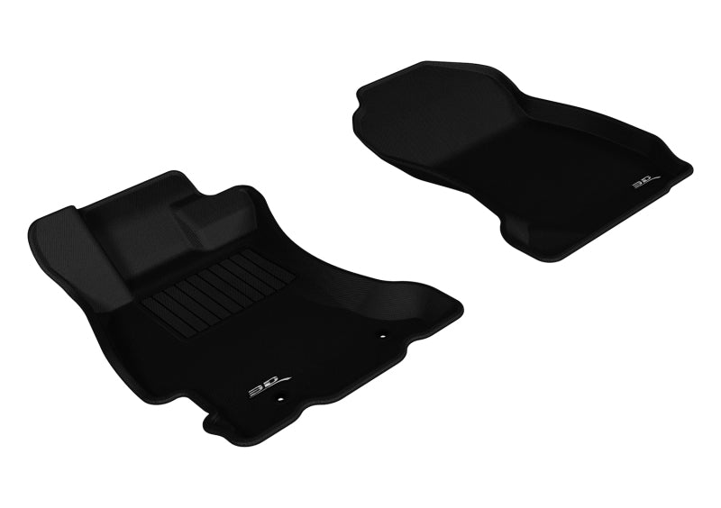 3D MAXpider L1SB00911509 2014-2018 Subaru Forester Kagu 1st Row Floormat - Black