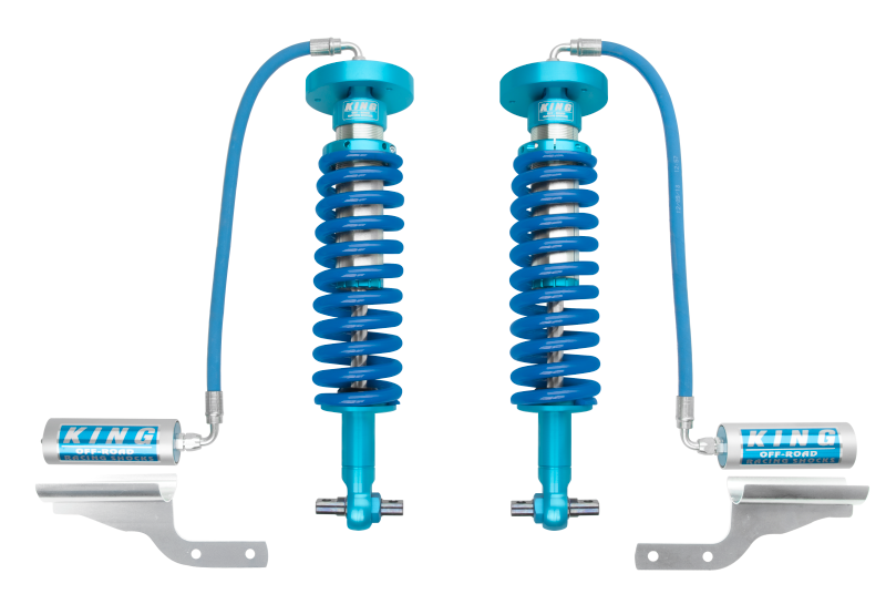 King Shocks 25001-367 2015+ Ford F150 4WD Front 2.5 Dia Remote Reservoir Coilover (Pair)