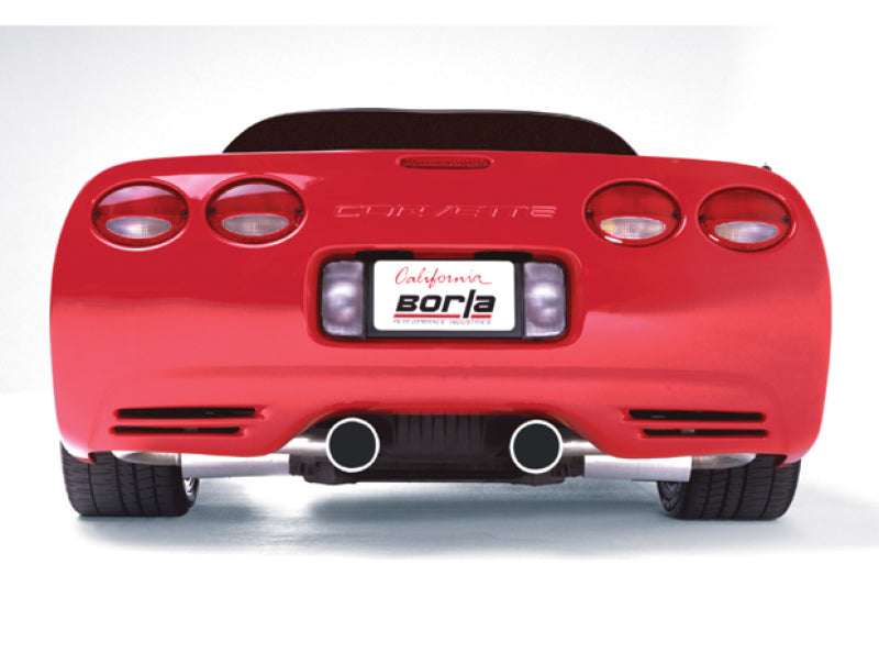 Borla 140017 97-04 C5 Corvette (incl Z06) 5.7L V8 AT/MT Aggressive Stinger Cat-Back Exhaust