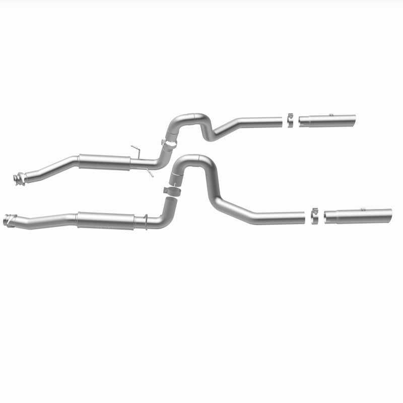 Magnaflow 16394 MagnaFlow 99-04 Mustang Mach 1 V8 4.6L Dual Split Rear Exit Stainless Cat-Back Performance Exhaust