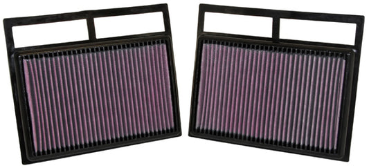K&N Engineering 33-2412 K&N Replacement Air Filter MERCEDES-BENZ CL600 5.5L-V12; 2003 (2 PER BOX)