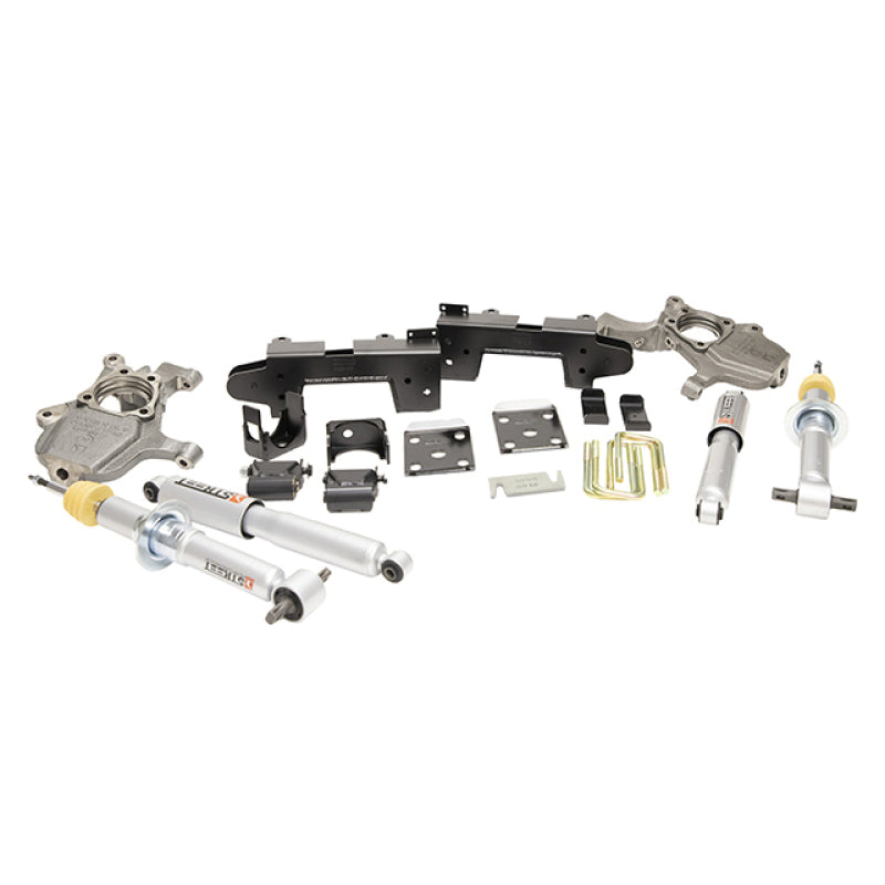 Belltech 1041SP LOWERING Kit 2019 Chevy Silverado 1500/GMC Sierra 1500 4x4 4in Front/6in Rear