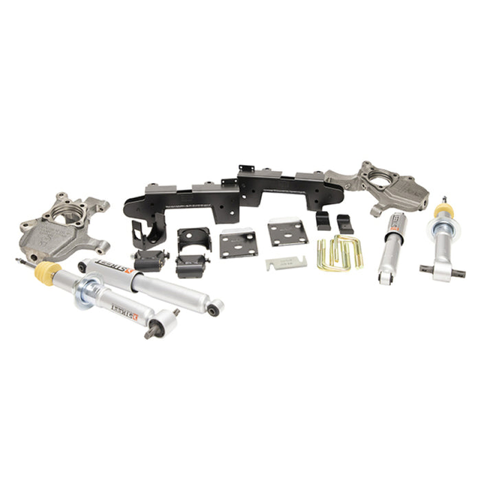 Belltech 1041SP LOWERING Kit 2019 Chevy Silverado 1500/GMC Sierra 1500 4x4 4in Front/6in Rear