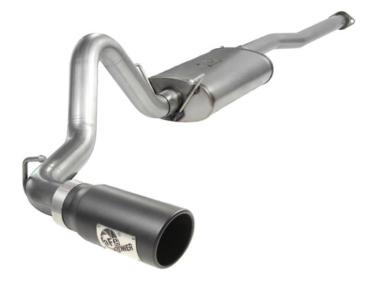 aFe 49-46001-1B MACHForce XP Exhausts Cat-Back SS-409 EXH CB Toyota Tacoma 05-13 V6-4.0L (Blk Tip)