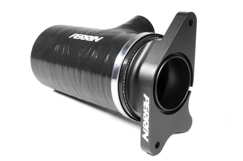Perrin Performance PSP-INT-426BK PERRIN 22-24 Subaru WRX / 20-25 LGT & OBXT Turbo Inlet Hose w/Turbo Adapter Flange (Short) - Black