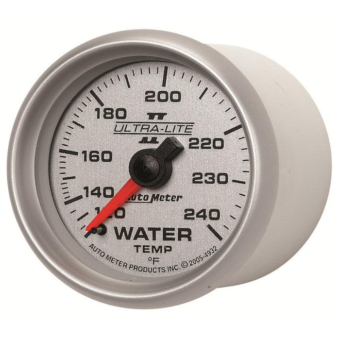Autometer ATM4932 2-1/16in U/L II Water Temp. Gauge 120-240