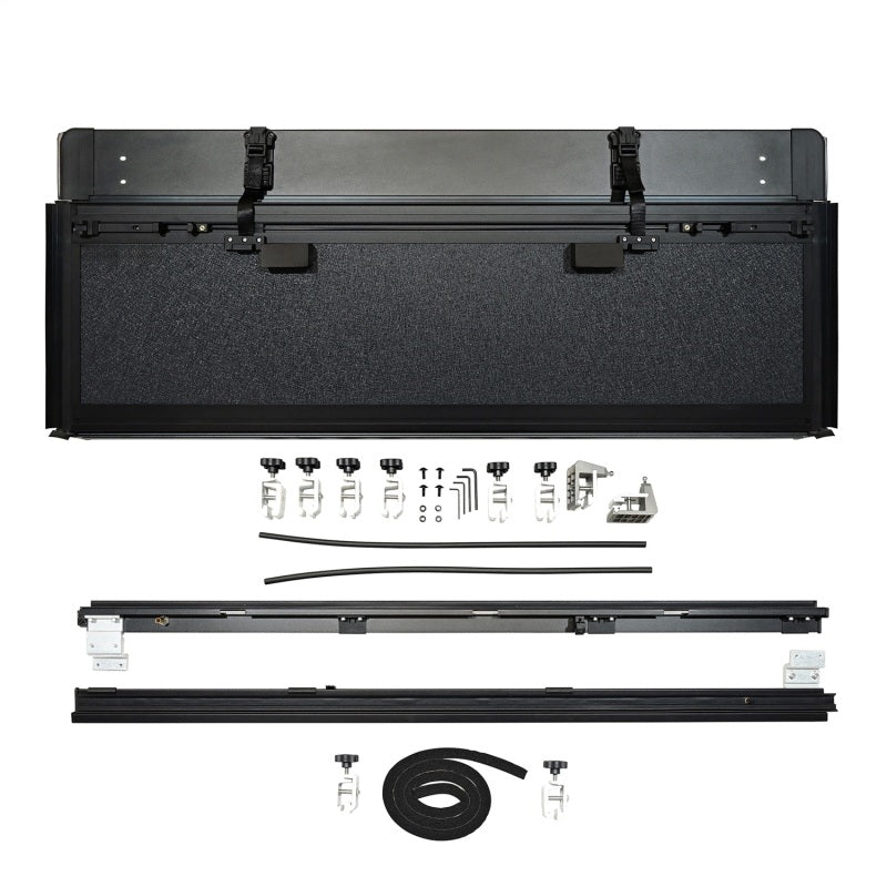 Westin 19-44795 22-23 Ford Maverick 4WD 4ft. 6in. Bed Hard Tri-Fold Tonneau Cover - Black