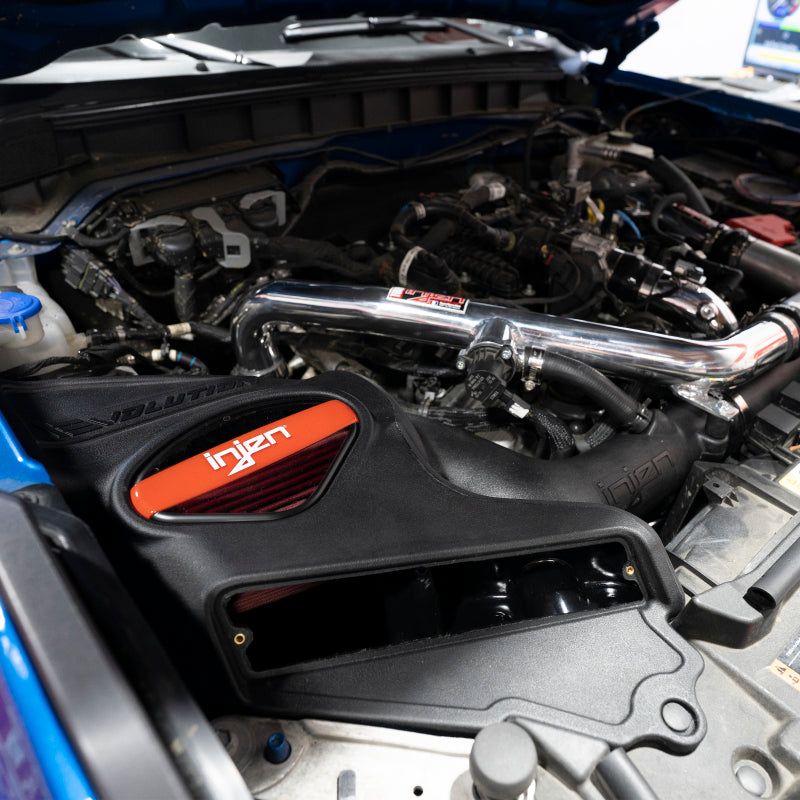 Injen EVO9301C 2021-2022 Ford Bronco V6-2.7L Twin Turbo Evolution Intake (Oiled)
