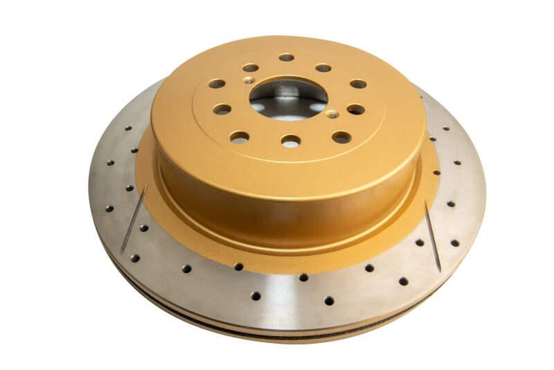DBA DBA655X-10 02-07 Subaru WRX STi 10 Stud Hole Rear Drilled & Slotted Street Series Rotor