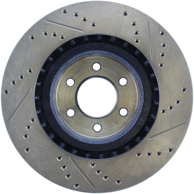 Stoptech 127.63036R StopTech Slotted & Drilled Sport Brake Rotor