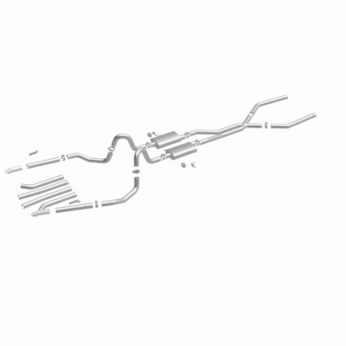 Magnaflow Perf Exhaust MAG15893 64-67 GM A Body 2.5in Dual Exhaust System