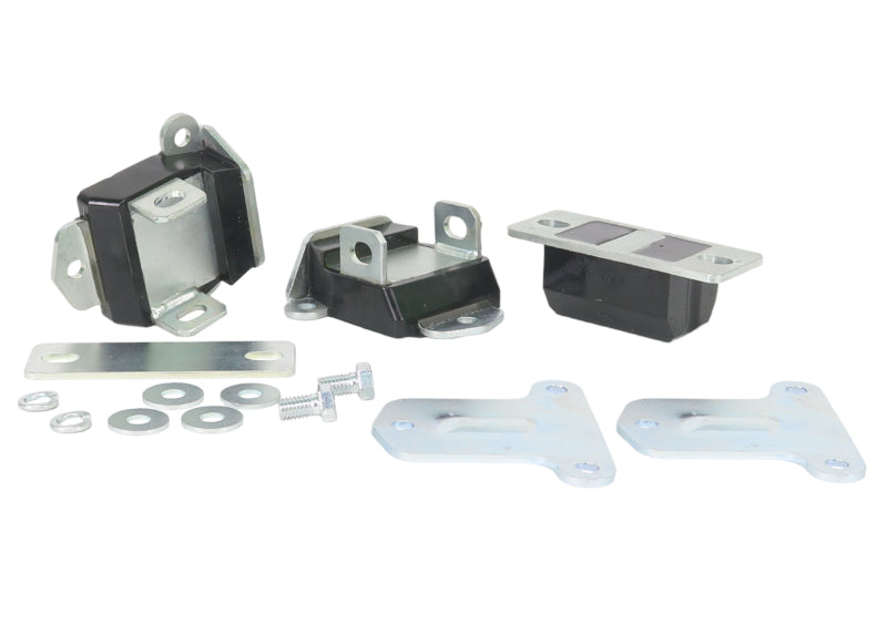 Whiteline W93473 1963-1982 Chevrolet Corvette Complete Engine and Transmission Mount Set