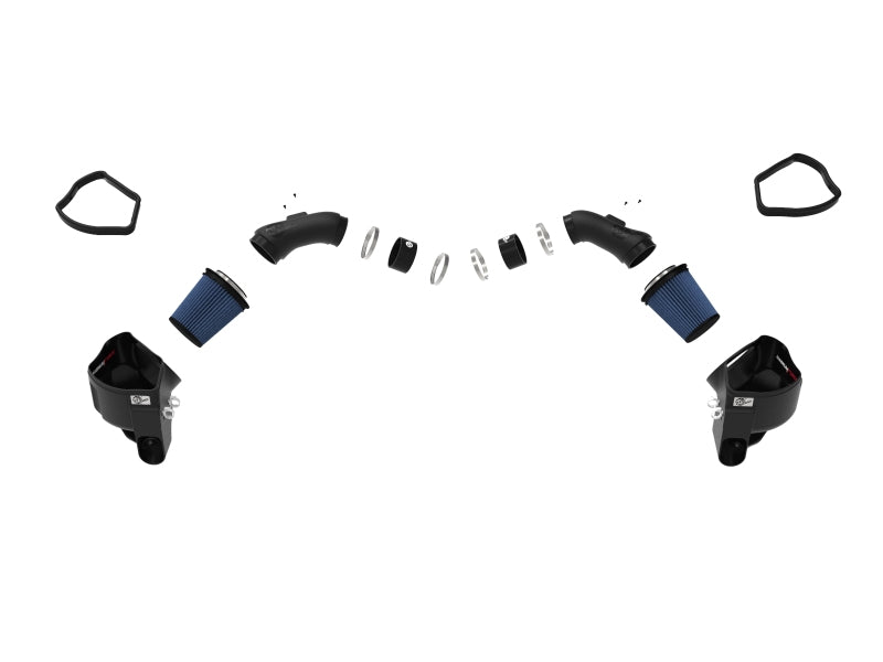 aFe 54-13030R POWER Magnum FORCE Stage-2 Pro 5R Cold Air Intake System 12-19 BMW M5 (F10) / M6 (F12/13)