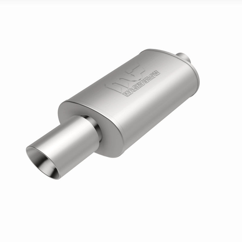 Magnaflow 14829 MagnaFlow Muffler W/Tip Mag SS 14X5X8 2.25/4.