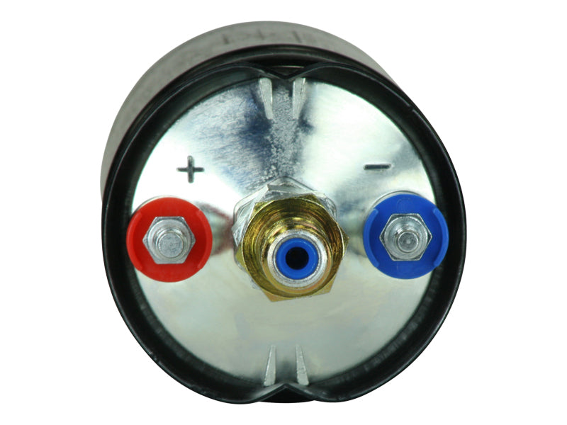 AEM 50-1009 400LPH High Pressure Inline Fuel Pump - M18x1.5 Female Inlet to M12x1.5 Male Outlet