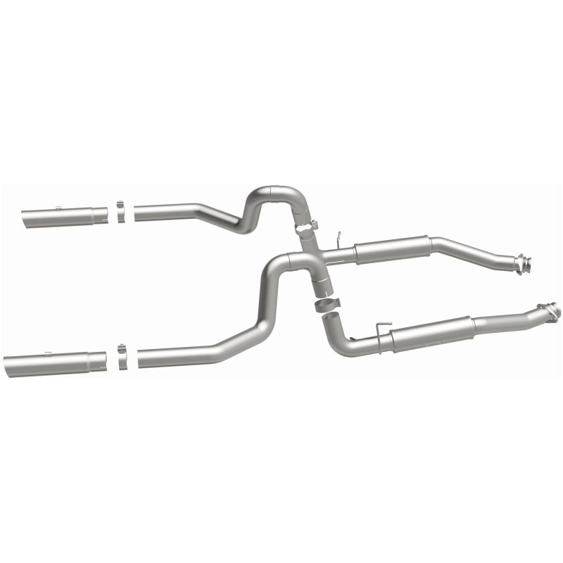 Magnaflow 16394 MagnaFlow 99-04 Mustang Mach 1 V8 4.6L Dual Split Rear Exit Stainless Cat-Back Performance Exhaust