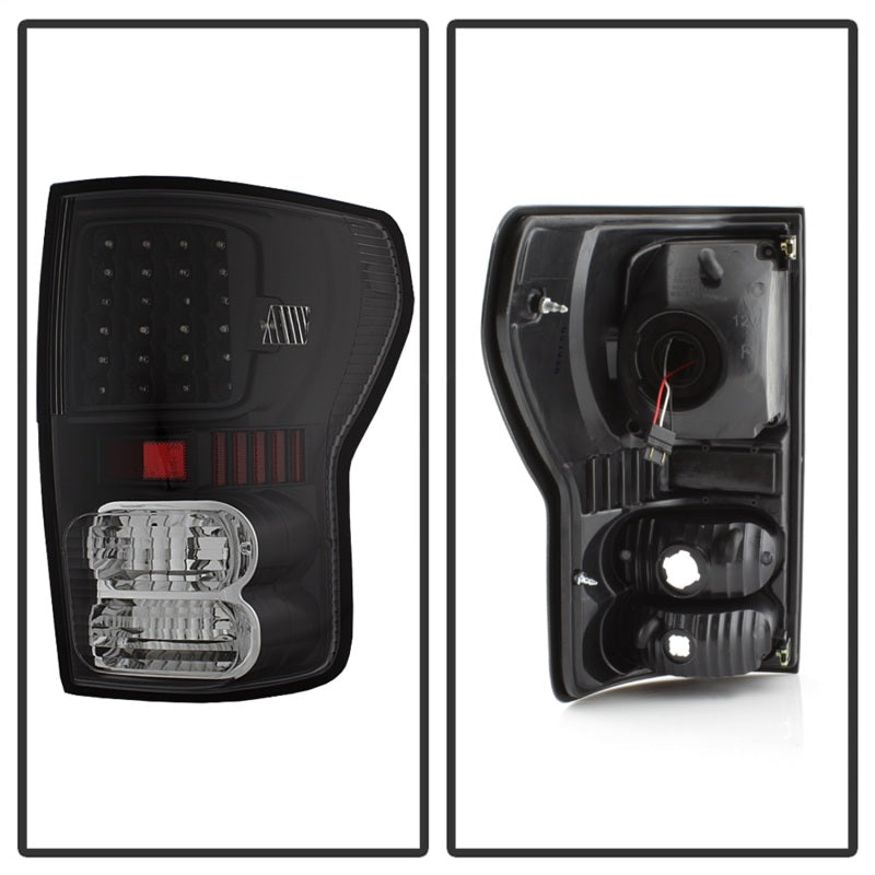 SPYDER 5013200 xTune Toyota Tundra 07-13 LED Tail Lights Black ALT-ON-TTU07-LED-BK