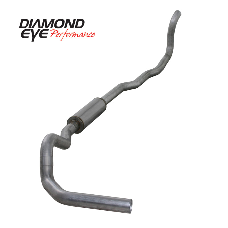 Diamond Eye Performance K4211A Diamond Eye KIT 4in TB SGL AL: 4-WHEEL DRIVE ONLY 89-93 DODGE CUMMINS 5.9L