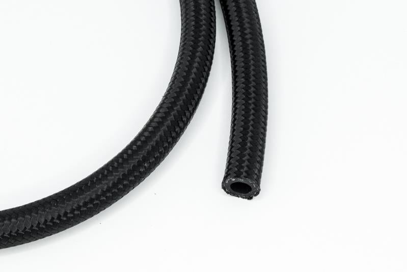 DeatschWerks 6-02-0815-20 6AN Black Nylon Braided CPE Hose 20 Feet