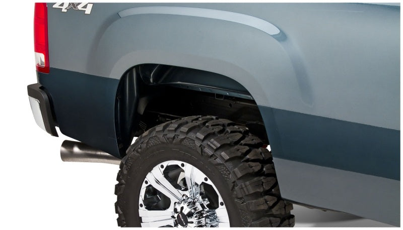 Bushwacker 40108-02 07-13 GMC Sierra 1500 Fleetside Extend-A-Fender Style Flares 2pc 78.7/97.6in Bed - Black