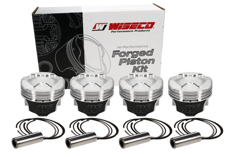 Wiseco K727M8625 Subaru FA20 Direct Injection Piston Kit 2.0L -9.5cc